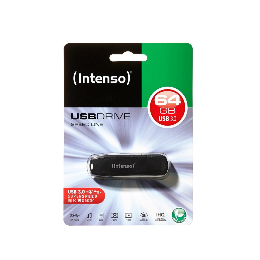 Memoria usb 3.2 intenso speed 64gb