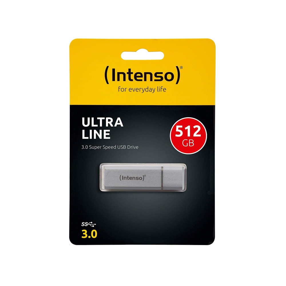 Memoria usb 3.2 intenso ultra 512gb aluminio