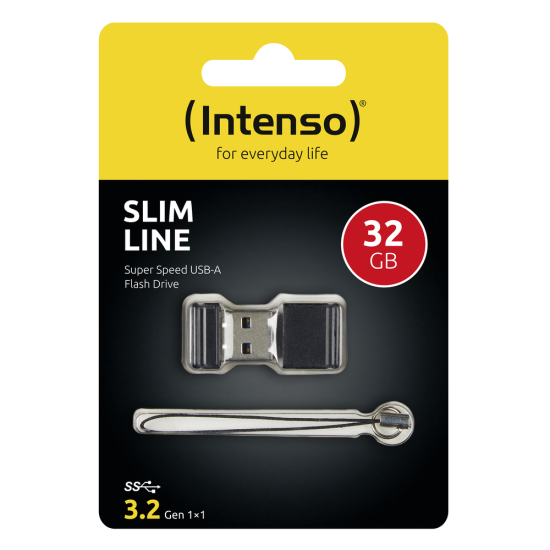 Memoria usb 3.2 intenso slim line 32gb