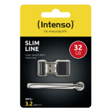 Memoria usb 3.2 intenso slim line 32gb