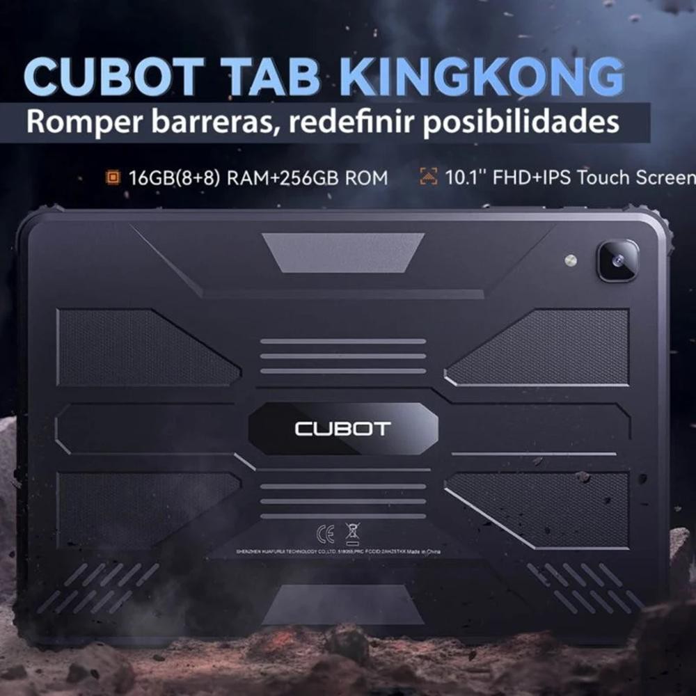 Tablet cubot tab king kong 4g rugerizada 10.1 pulgadas - 8gb - 256gb
