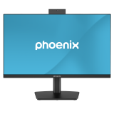 Monitor phoenix visión 24 pro 23.8 pulgadas full hd panel ips webcam integrada abatible hdmi + dp altavoces integrados