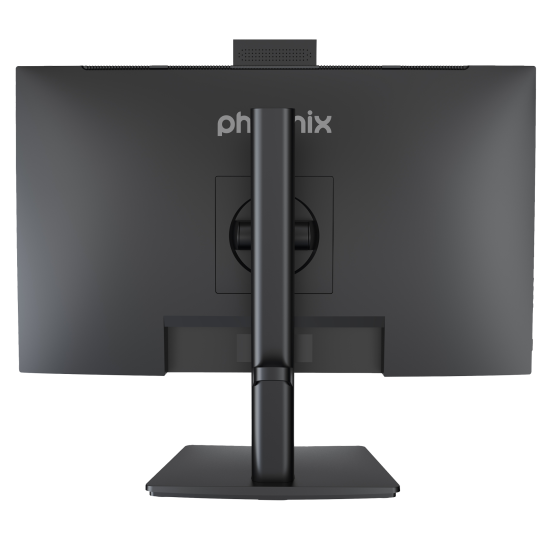 Monitor phoenix visión 24 pro 23.8 pulgadas full hd panel ips webcam integrada abatible hdmi + dp altavoces integrados