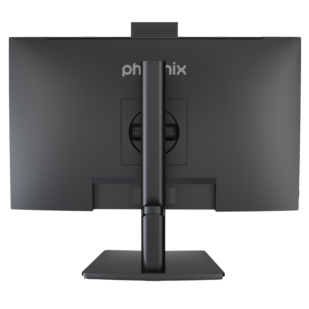 Monitor phoenix visión 24 pro 23.8 pulgadas full hd panel ips webcam integrada abatible hdmi + dp altavoces integrados