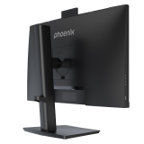 Monitor phoenix visión 24 pro 23.8 pulgadas full hd panel ips webcam integrada abatible hdmi + dp altavoces integrados