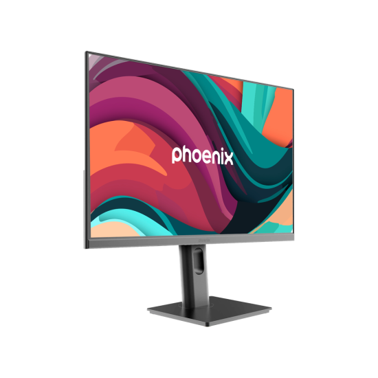Monitor phoenix essence pro 27 pulgadas full hd panel ips 100hz hdmi + dp + vga altavoces integrados peana regulable