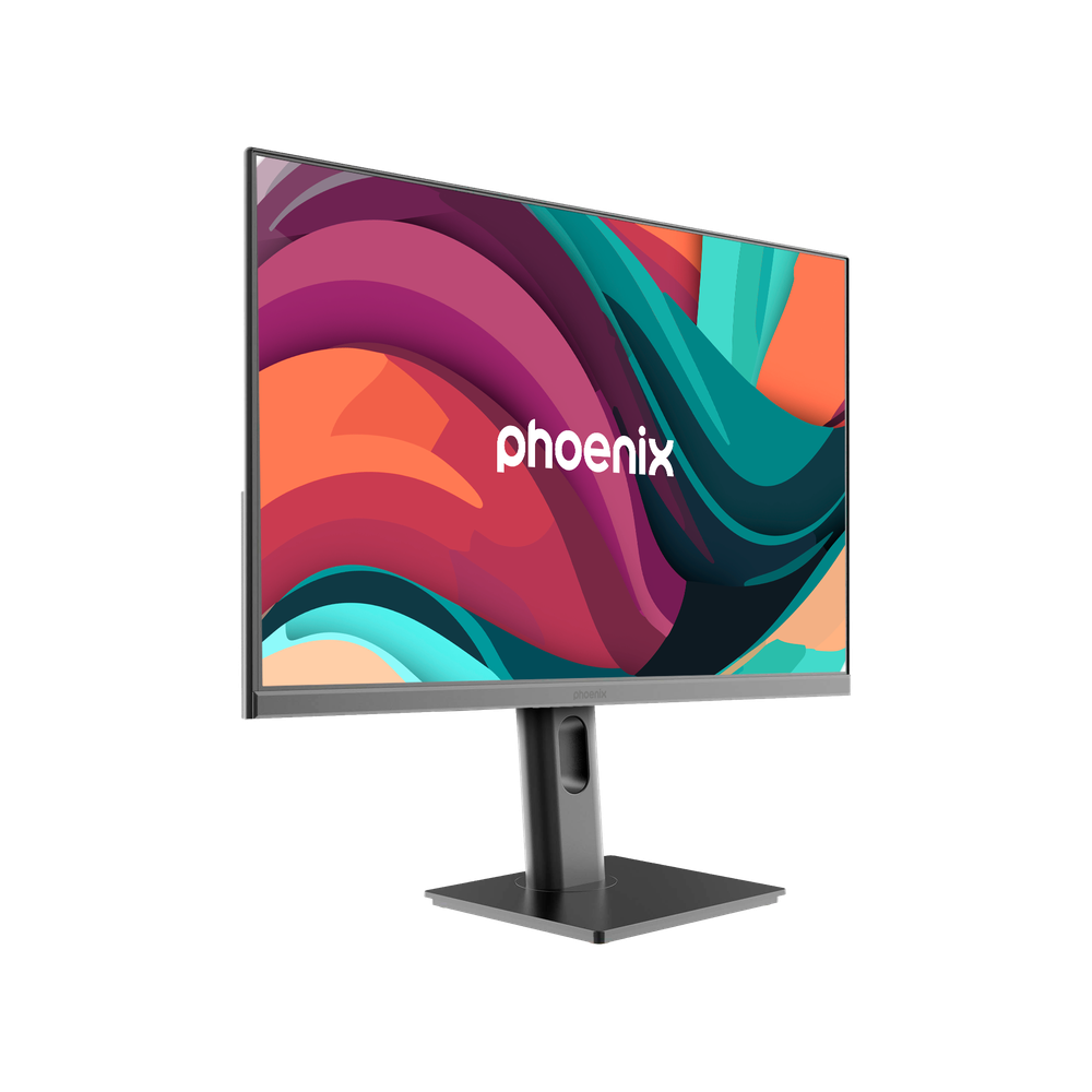Monitor phoenix essence pro 27 pulgadas full hd panel ips 100hz hdmi + dp + vga altavoces integrados peana regulable