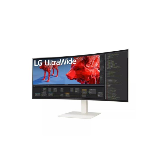 Monitor lg led ips 38wr85qc - w 37.5 pulgadas 3840 x 1600 hdmi displayport usb - c altavoces reg. altura