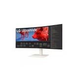 Monitor lg led ips 38wr85qc - w 37.5 pulgadas 3840 x 1600 hdmi displayport usb - c altavoces reg. altura