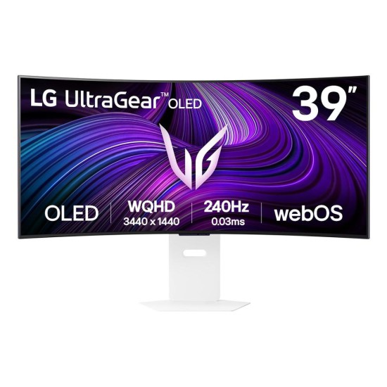 Monitor curvo gaming 39 pulgadas lg 39gx90sa - w wqhd 240hz