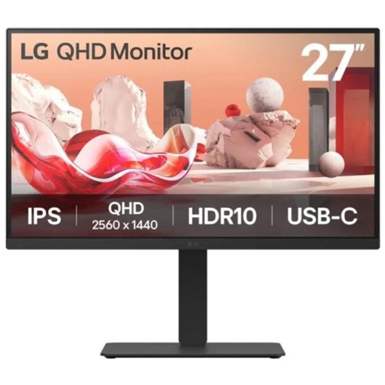 Monitor lg 27ba75qb - b 27 pulgadas qhd 100hz