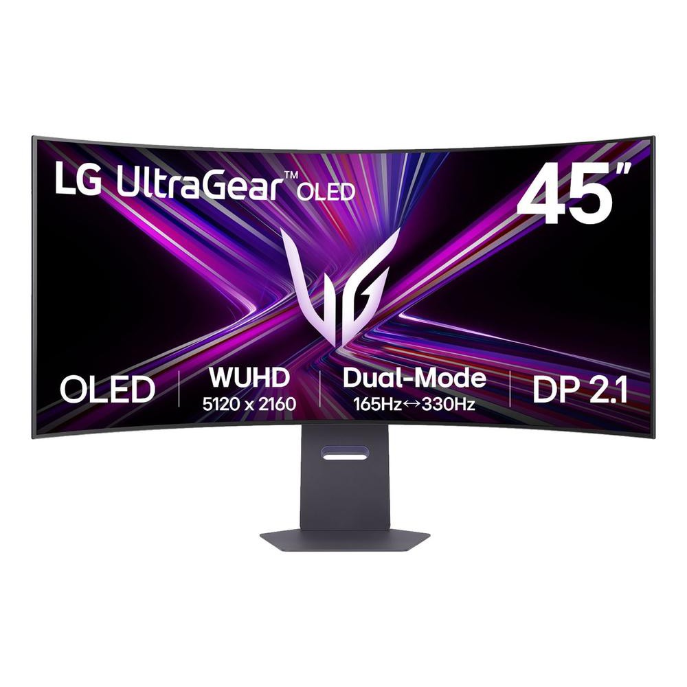 Monitor curvo gaming lg ultragear 45gx950a - b 44.5 pulgadas 5k 165hz