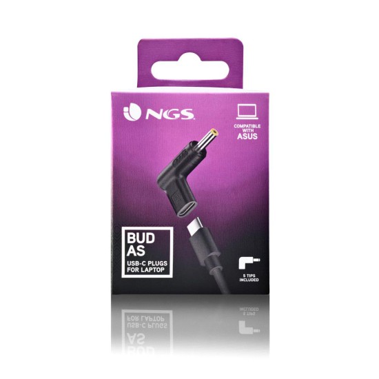 Clavija usb tipo c ngs bud - as para portatiles asus 5 unidades