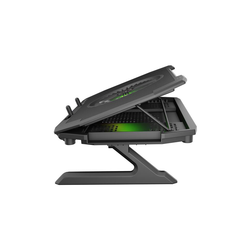 Base refrigeradora genesis oxid 850 rgb para portatil 15.6 pulgadas - 17.3 pulgadas usb