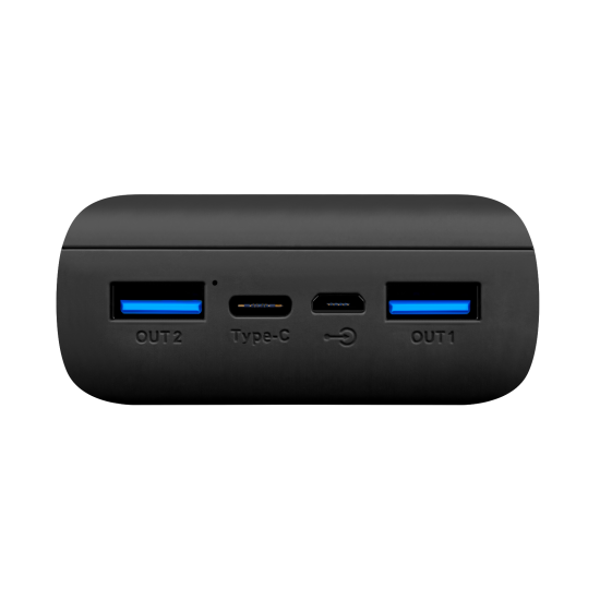 Phoenix powerbank batería externa 20000mah con 2 usb carga rapida y 1 usb tipo c pd