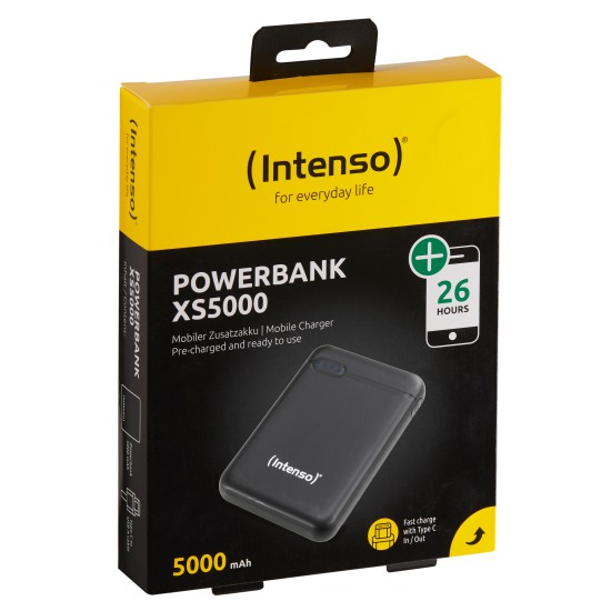Powerbank intenso xs5000 5000 mah negro