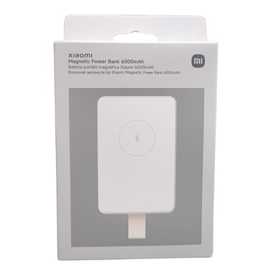 Powerbank 6000mah xiaomi redmi power bank fast charge - blanco