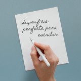 Phoenix matepad alfrombrilla escritorio ratón pu 80 x 40 cm antideslizante impermeable materíal simil cuero azul - gris