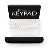 Phoenix keypad reposamuñecas ergonómico espuma con memoria alta densidad negro