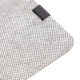 Phoenix sizigia alfombrilla premium de fieltro para escritorio gris xl