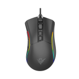 Ratón gaming phoenix void 12000 dpi de alto rendimiento negro rgb usb