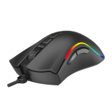 Ratón gaming phoenix void 12000 dpi de alto rendimiento negro rgb usb
