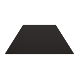 Alfombrilla phoenix eleganza xxl 125 x 64.5 cm base de corcho y superficie de cuero pu 4 mm grosor