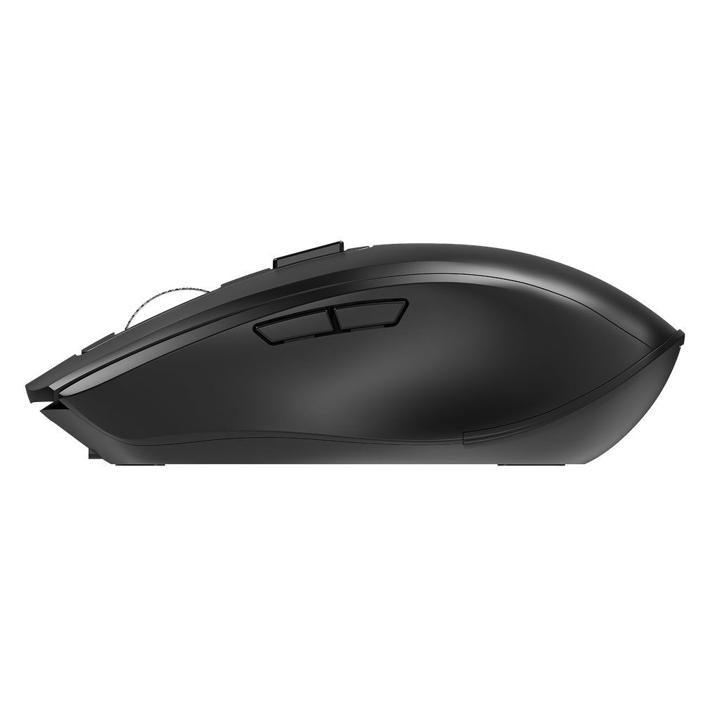 Ratón inalámbrico phoenix m120 hasta 1600 dpi clics silenciosos botónes de avance rapido