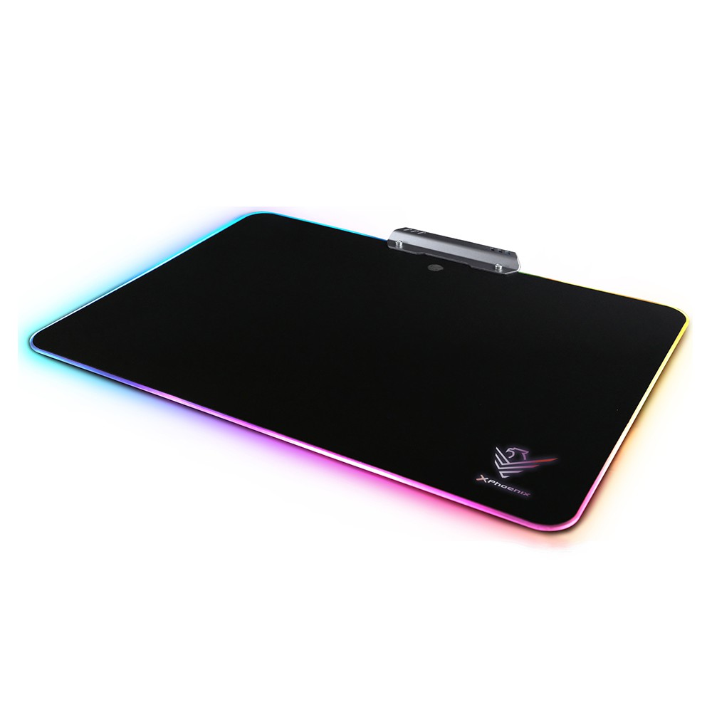 Alfombrilla gaming factor - xpad rgb negra