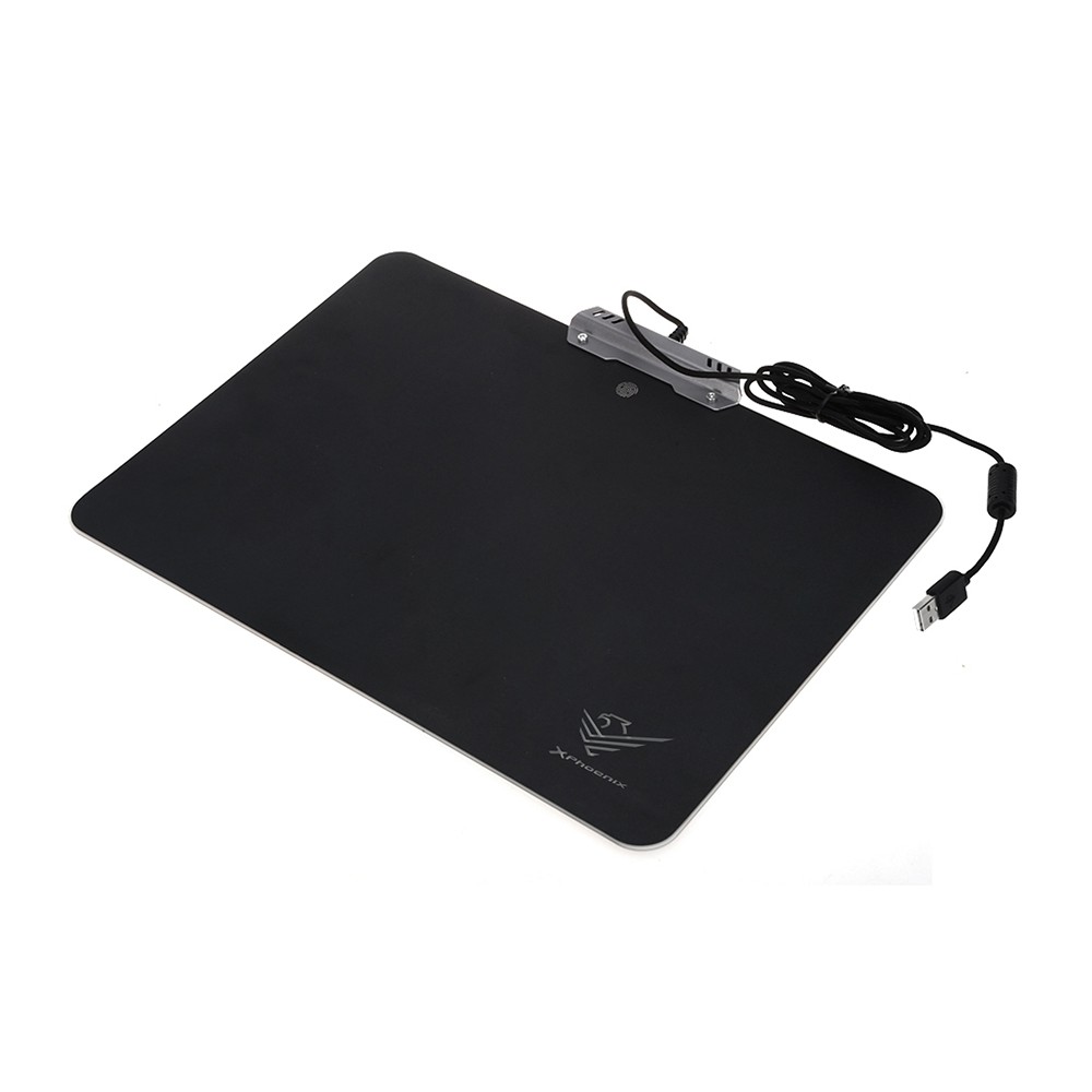 Alfombrilla gaming factor - xpad rgb negra