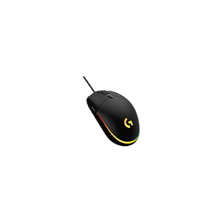 Mouse raton logitech g203 lightsync negro gaming 8.000 dpi 6 botones