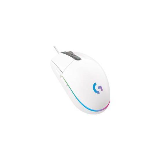 Mouse raton logitech g102 lightsync blanco gaming 8.000 dpi 6 botones