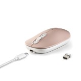 Raton inalambrico recargable ngs shell rb