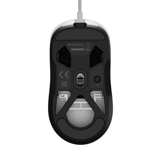 Raton gaming genesis krypton 660 blanco