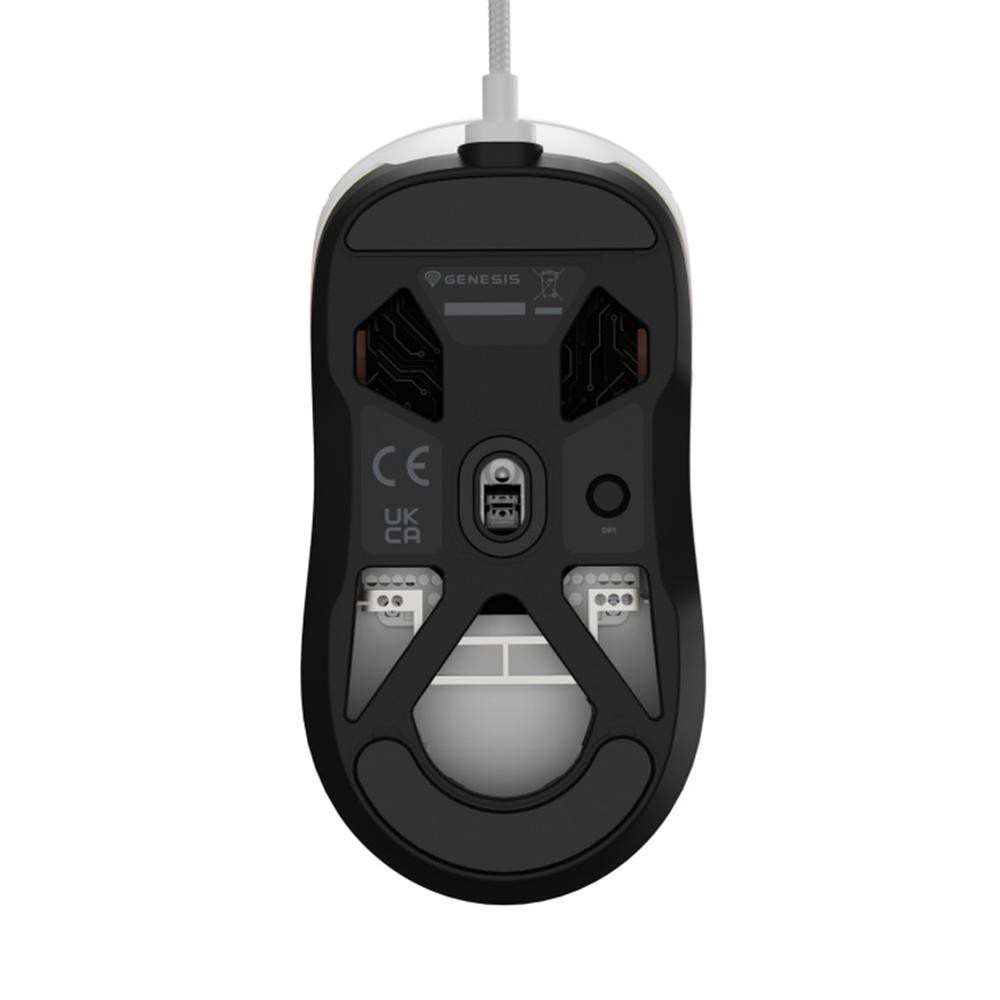Raton gaming genesis krypton 660 blanco