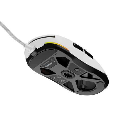 Raton gaming genesis krypton 660 blanco