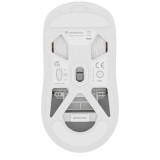 Raton inalambrico gaming genesis zircon 660 pro blanco