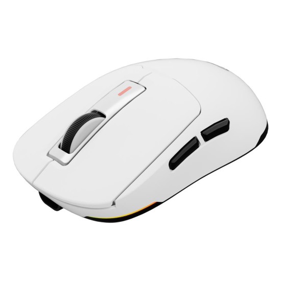 Raton inalambrico gaming genesis zircon 660 blanco