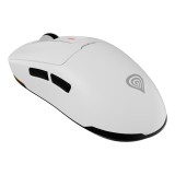 Raton inalambrico gaming genesis zircon 660 blanco