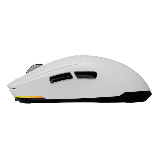 Raton inalambrico gaming genesis zircon 660 blanco