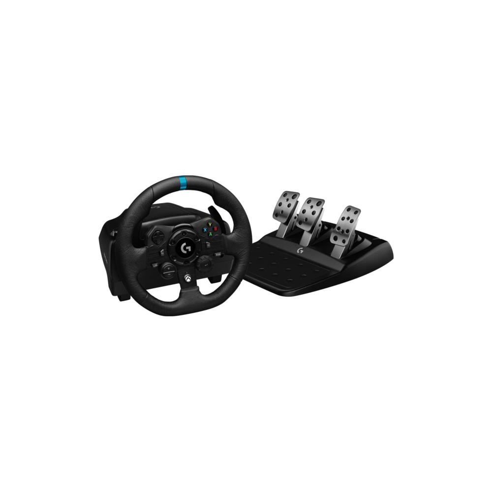 Volante y pedales logitech g923 para xbox y pc