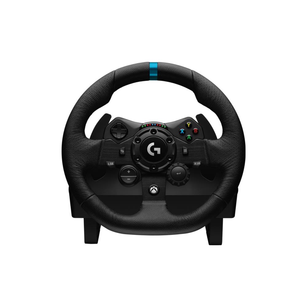 Volante y pedales logitech g923 para xbox y pc