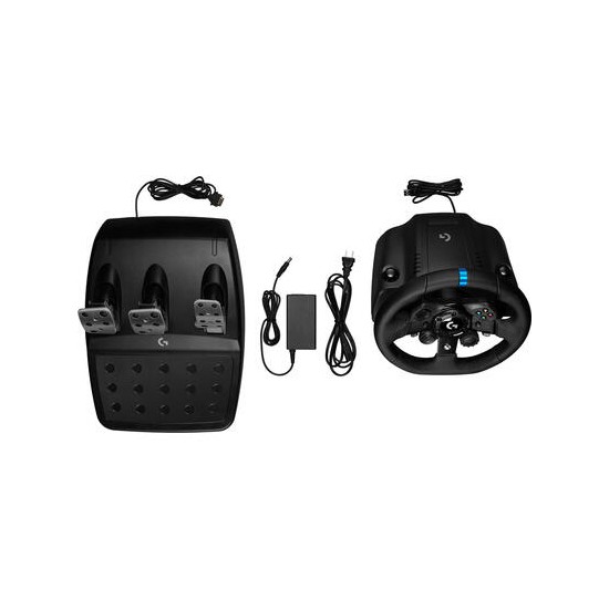 Volante y pedales logitech g923 para xbox y pc