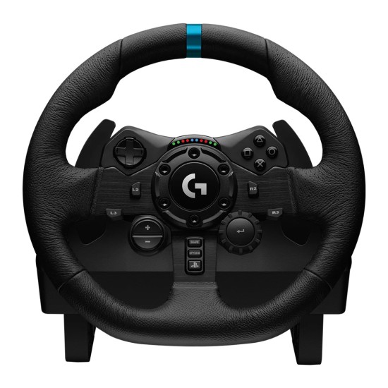 Volante y pedales logitech g923 para ps4|ps5|pc