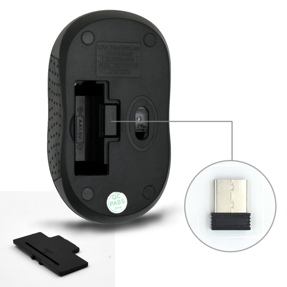 Mouse raton ewent ew3223 - wireless inalambrico - 1000 ppp