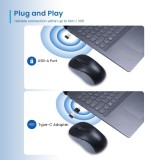 Raton inalambrico ewent ew3204 negro