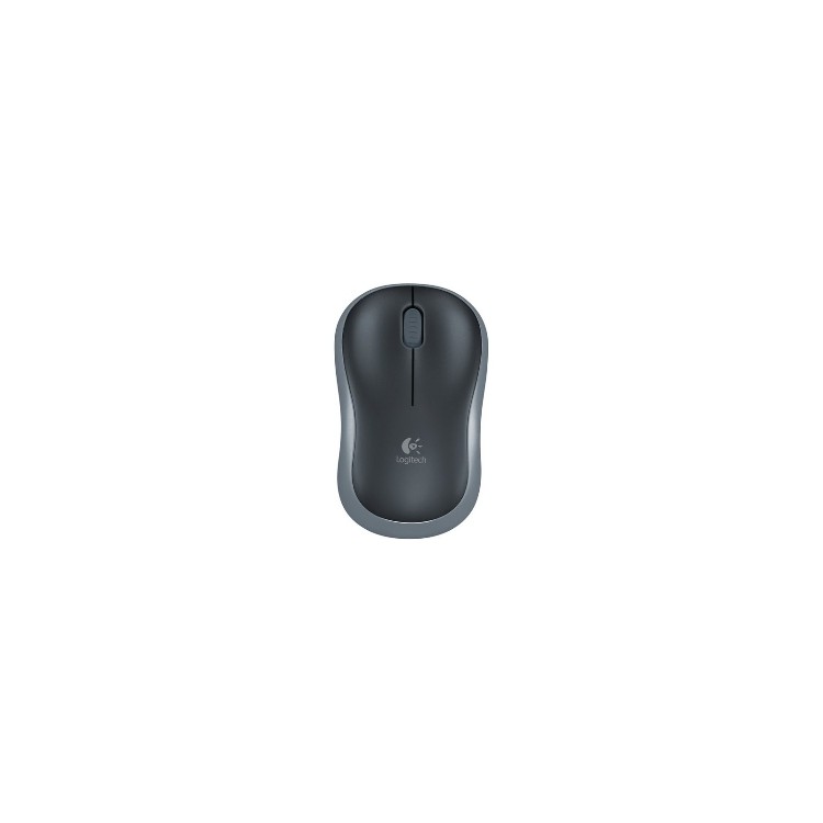 Mouse raton logitech m185 optico wireless inalambrico gris 2.4ghz