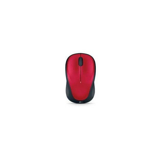 Mouse raton logitech m235 optico wireless inalambrico rojo
