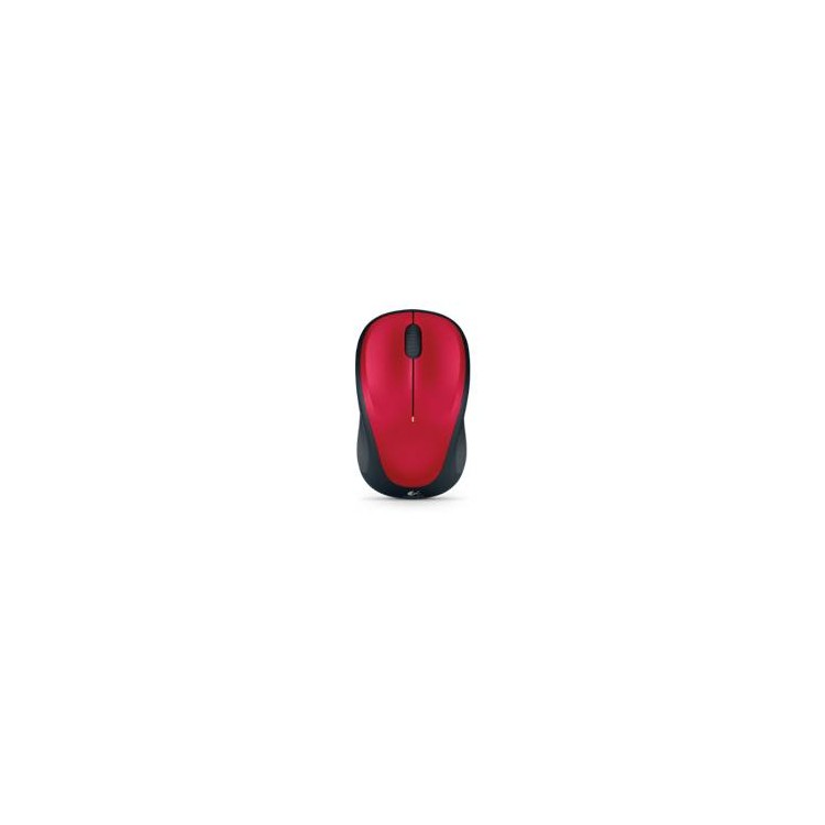 Mouse raton logitech m235 optico wireless inalambrico rojo