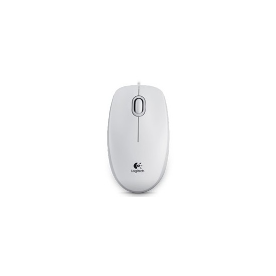 Mouse raton logitech b100 optico usb 2.0 blanco